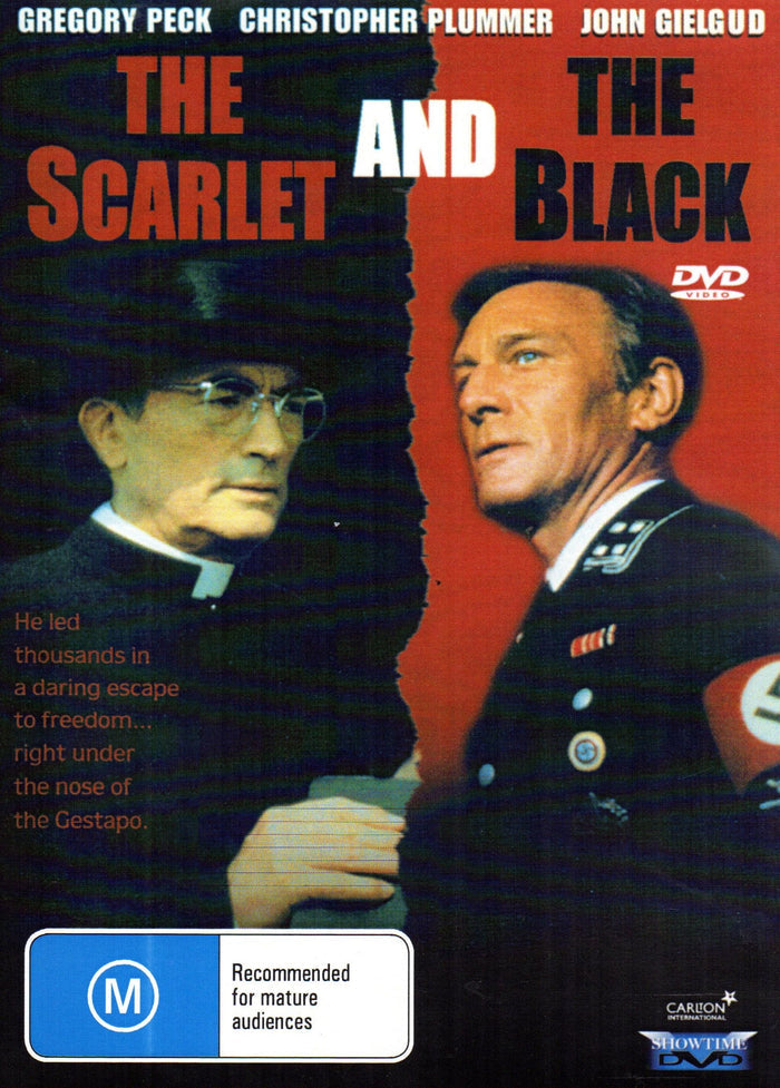 The Scarlet and the Black DVD