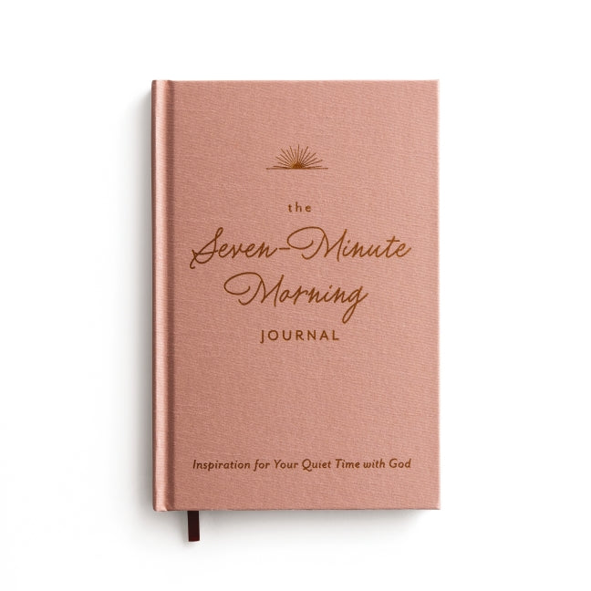 The Seven-Minute Morning Journal: Inspiration for Your Quiet Time with God (A 70-Day Devotional with Journaling Prompts and Writing Space)