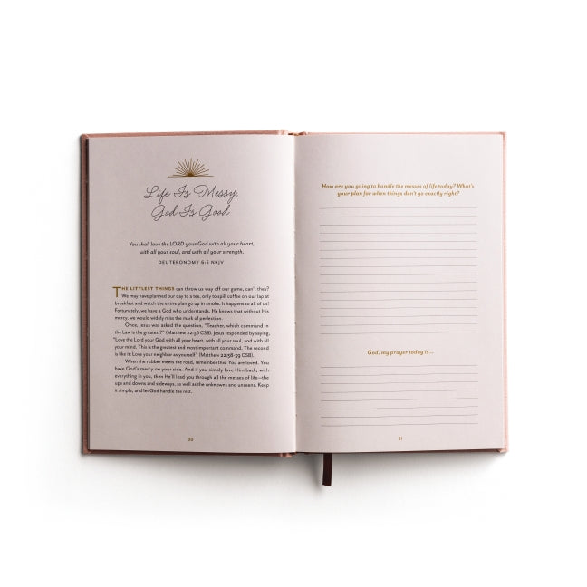 The Seven-Minute Morning Journal: Inspiration for Your Quiet Time with God (A 70-Day Devotional with Journaling Prompts and Writing Space)