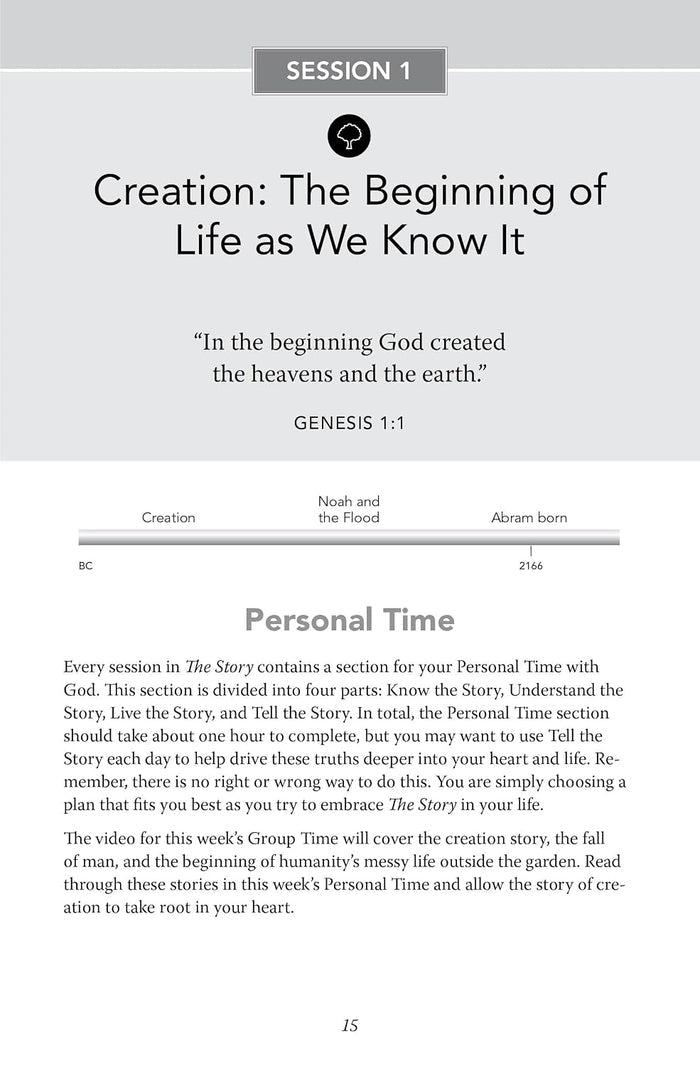 The Story Bible Study Guide plus Streaming Video, Updated Edition: Getting to the Heart of God's Story