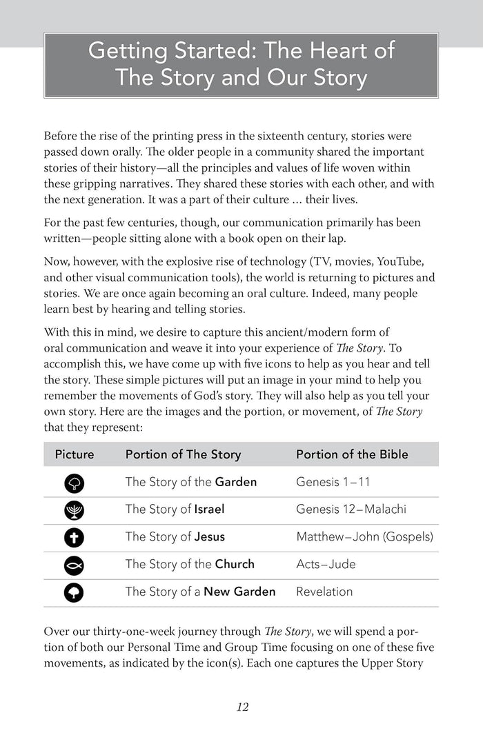 The Story Bible Study Guide plus Streaming Video, Updated Edition: Getting to the Heart of God's Story