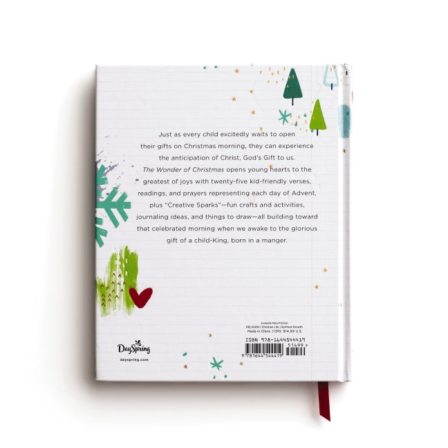 The Wonder of Christmas: 25 Days of Advent Journaling for Girls