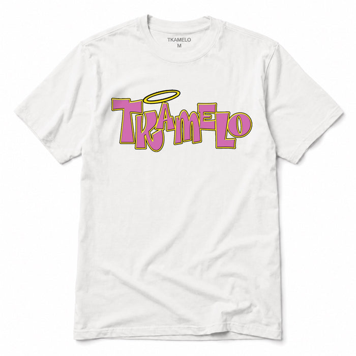 TKAMELO PINK LOGO WHITE