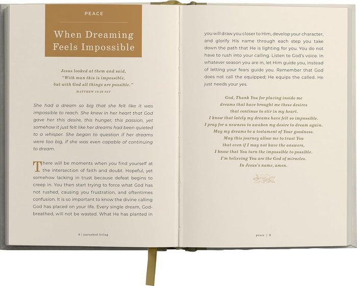 Unrushed Living: Embracing Simplicity and Savoring Life's Moments (A 90-Day Devotional)