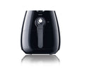 Philips Viva Collection Airfryer in Black on a white background