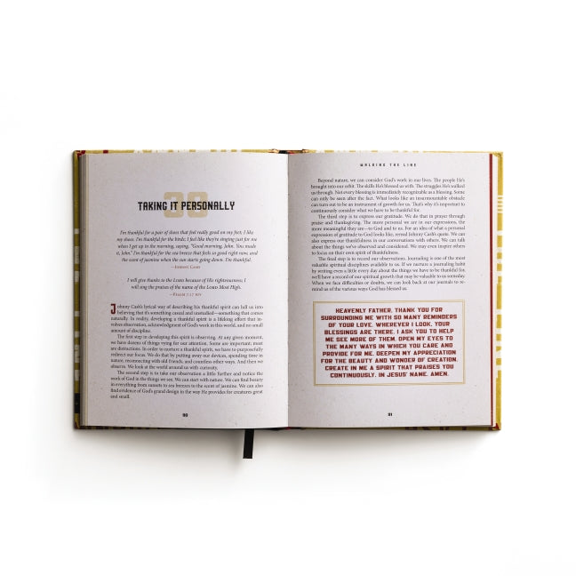 Walking the Line: 90 Devotions of Truth and Hope Based on the Faith of Johnny Cash (A 90-Day Devotional)