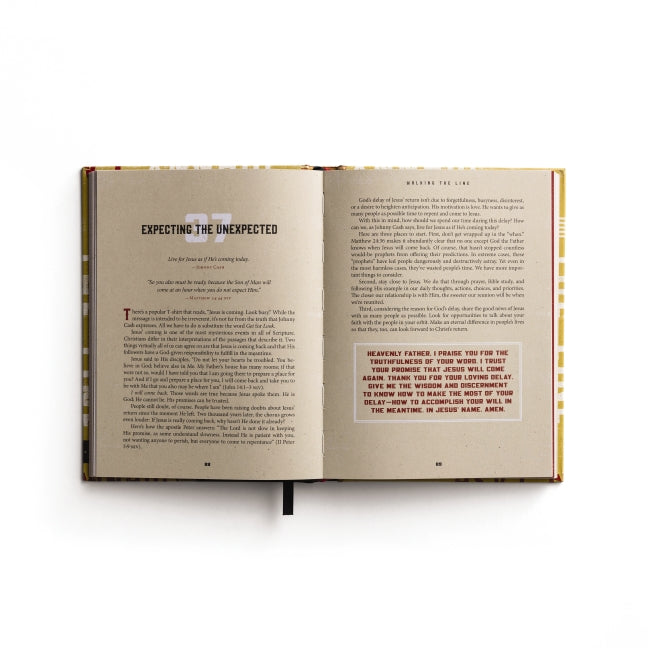 Walking the Line: 90 Devotions of Truth and Hope Based on the Faith of Johnny Cash (A 90-Day Devotional)