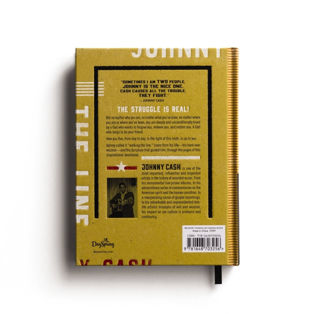 Walking the Line: 90 Devotions of Truth and Hope Based on the Faith of Johnny Cash (A 90-Day Devotional)
