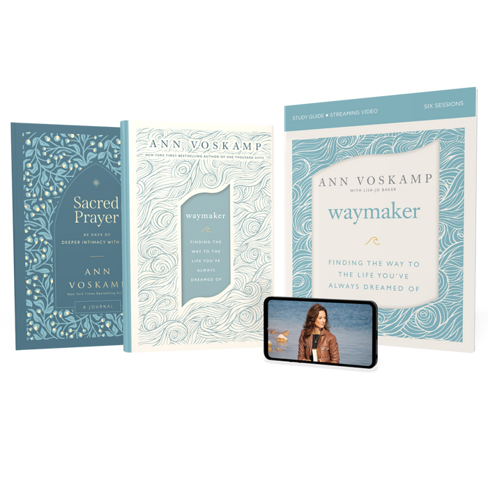 WayMaker Study Guide + Book + Journal (Premium Bundle)