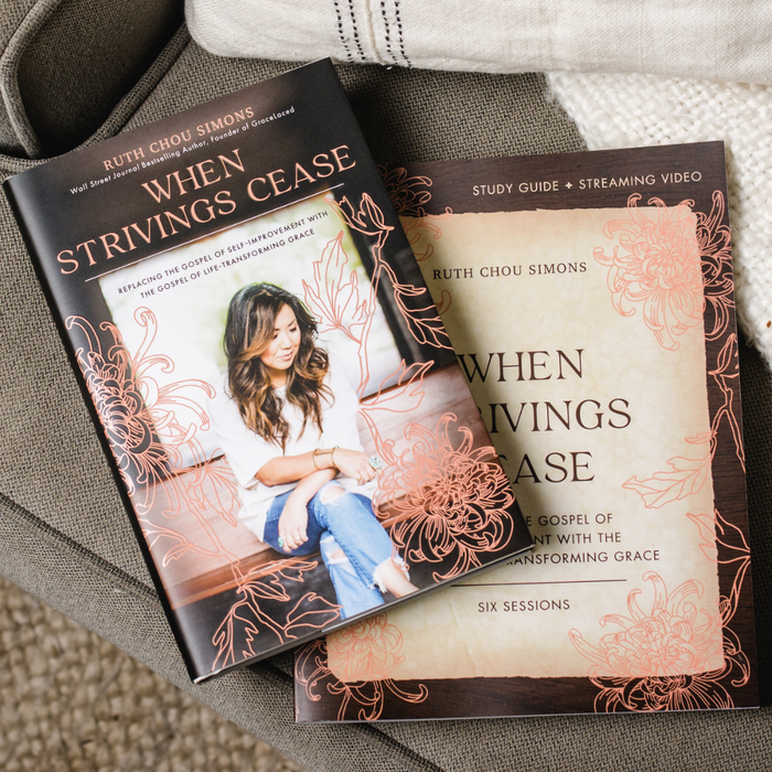 When Strivings Cease Study Guide + Book + Bible Bundle