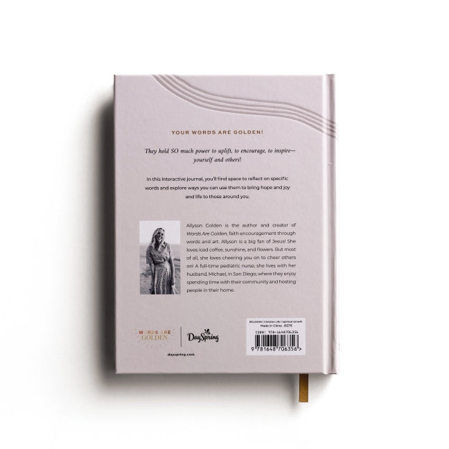 Words Are Golden: An Inspirational Journal (A 47-Day Devotional with Bible Verses, Devotions, and Journaling Prompts)
