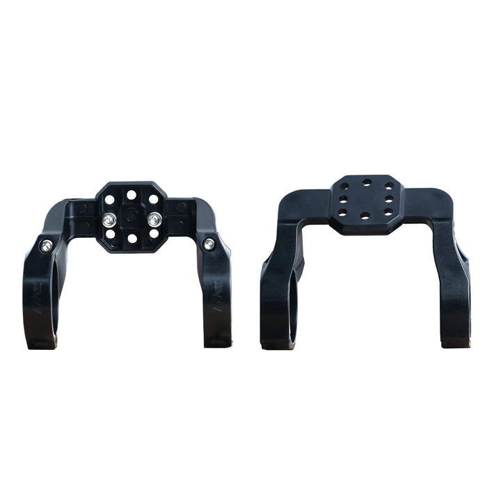Black plastic mounting bracket clamp for Yolin e-bike display