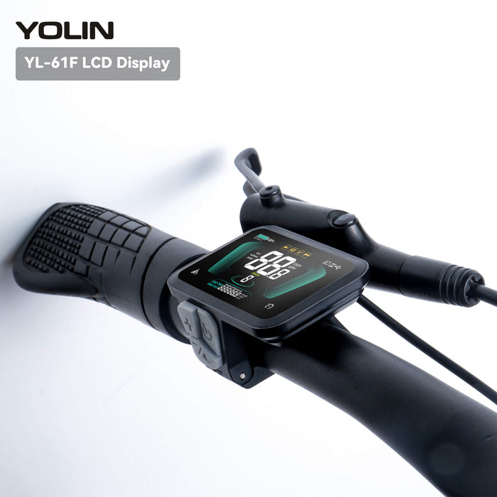 Yolin_YL-61F_2.6_inch_LCD_e-bike_display-Installed-on-the-Handlebar