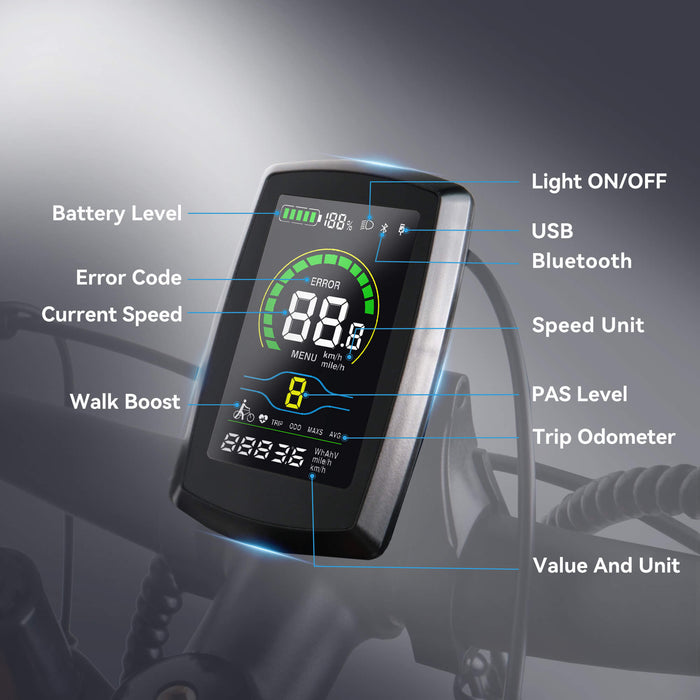 Yolin_YL-80C_3_inch_LCD_e-bike_display-Display_User_Interface_Explained