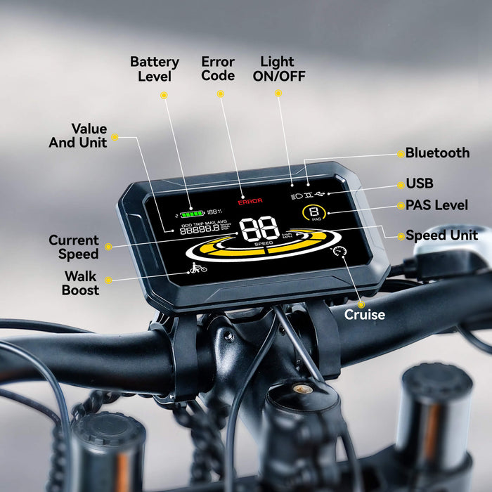 Yolin_YL-90T-H_4_inch_LCD_e-bike_display_User_Interface_Explained