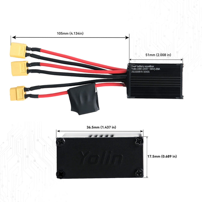 Yolin YL-DBE-30A E-bike Dual Battery Balancer