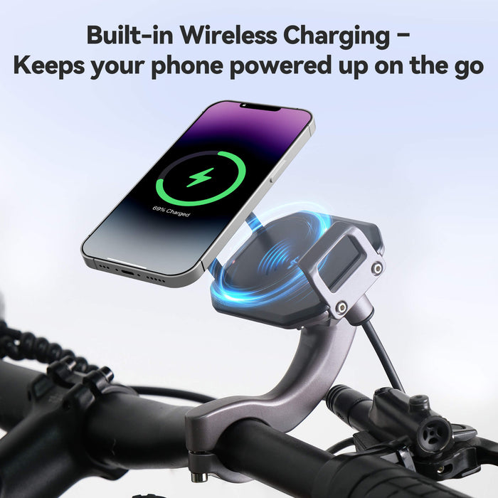 Yolin YL-W1 Wireless Charging E-Bike Phone Mount