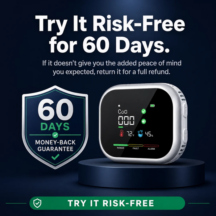 Zestronix™ 6-in-1 Home Safety Monitor